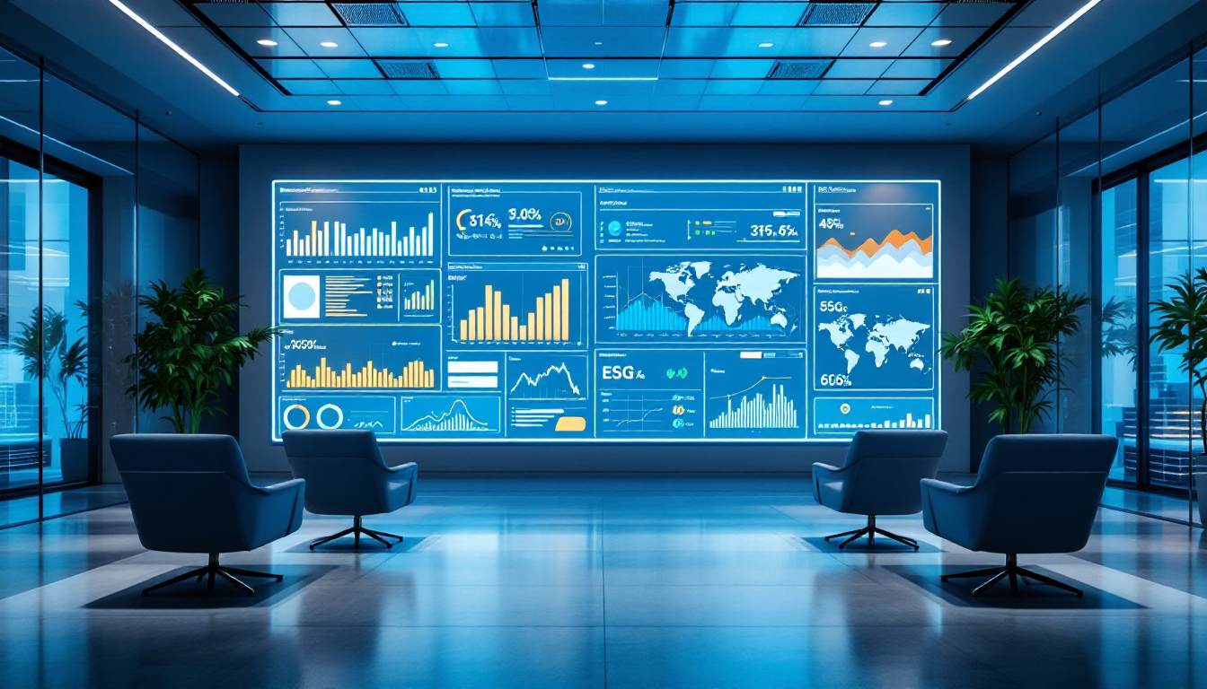 AI를 활용한 재무제표 분석, 이상 징후 탐지, ESG 현황을 보여주는 통합 대시보드