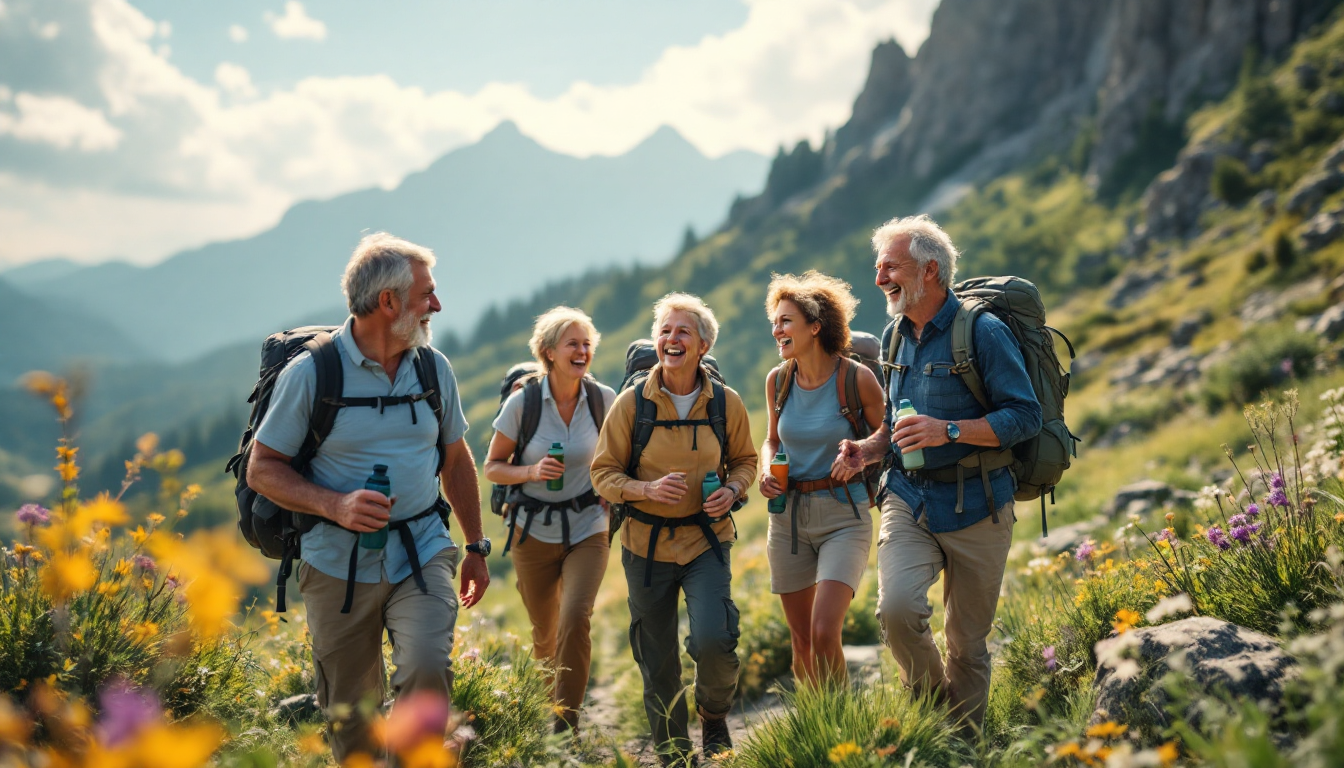 FIRE 이후 친구들과 함께 운동하며 건강한 신체와 풍요로운 사회적 관계를 가꾸는 모습.
