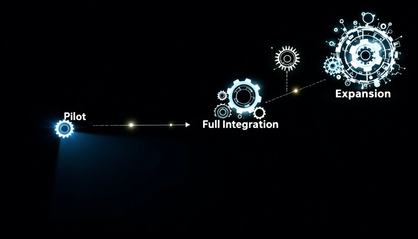 AI 실적 예측 시스템 도입을 위한 파일럿, 확장, 전사 도입의 3단계 로드맵