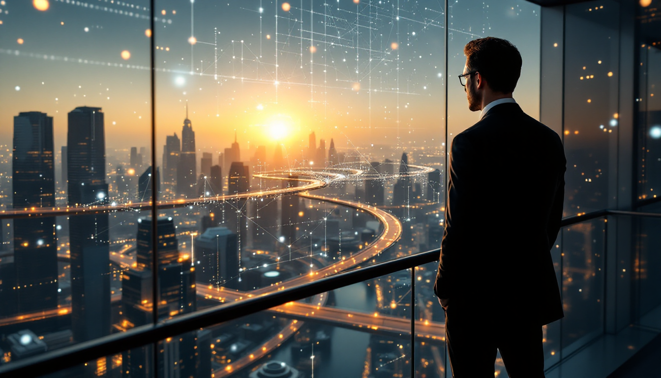 디지털 트윈과 양자 컴퓨팅이 융합된 미래 도시를 바라보는 비즈니스 리더