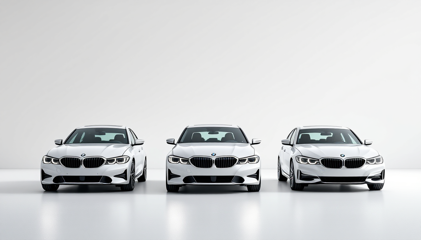 연식별로 진화하는 BMW 320d 모델들의 라인업