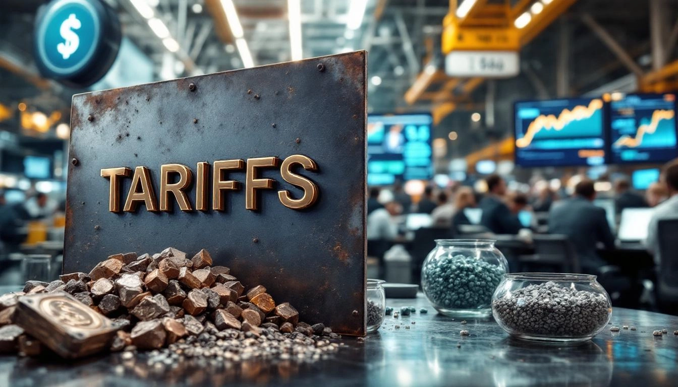 트럼프 2기 정책과 미국 달러 강세, 무역 불확실성을 나타내는 이미지