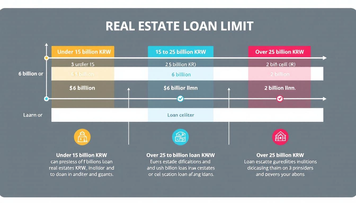 15억 이하, 15억 초과~25억 이하, 25억 초과 구간별 주택담보대출 한도 차등 적용 인포그래픽