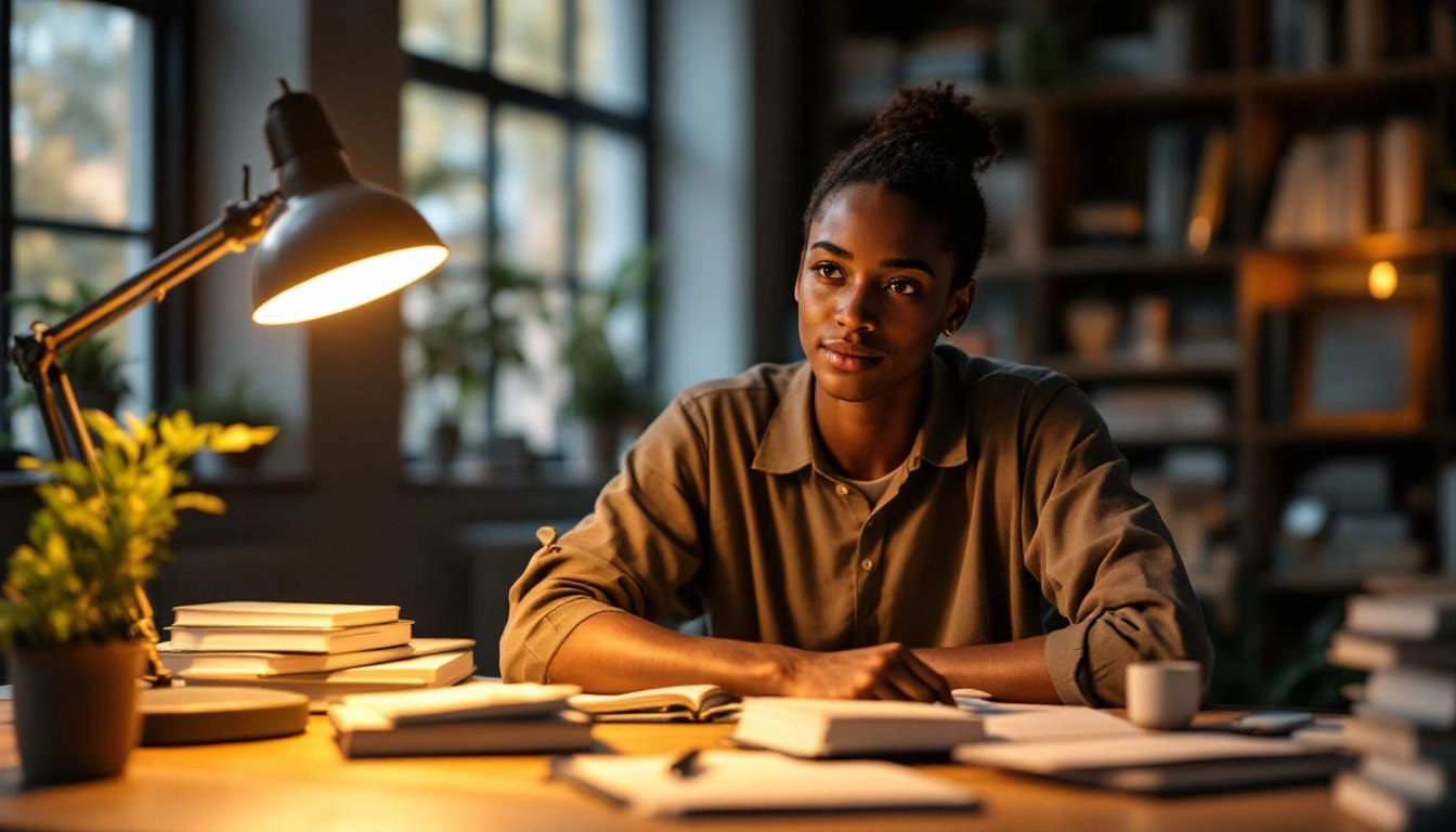 학자금 대출 이자 부담 없이 학업에 집중하는 대학생의 편안한 모습