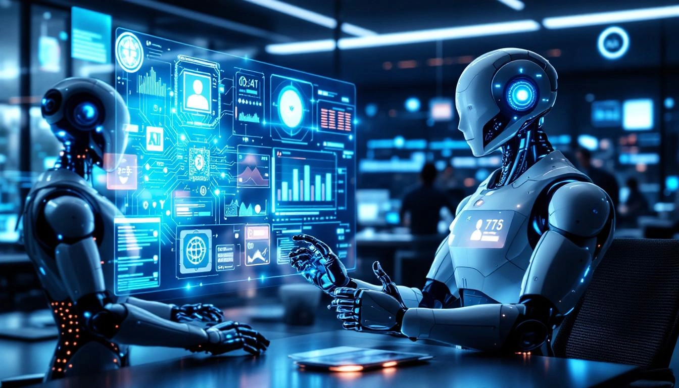 자율적으로 업무를 수행하는 AI 에이전트와 하이퍼 개인화, 양자 AI 기술 이미지